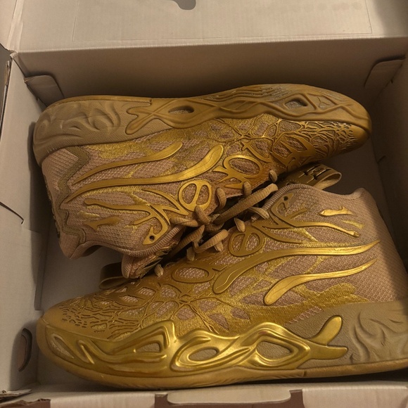 PUMA MB.04 Golden Child Men’s Size 8 - Picture 1 of 7